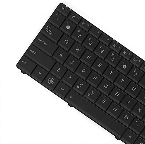 Image of Wefly Laptop Keyboard Compatible for Asus X54C X54H n53 k54l x55 x55u x55a x54c x54h x54hy x54xb x55vd x55c r500 f55 f75 Series Laptop Black