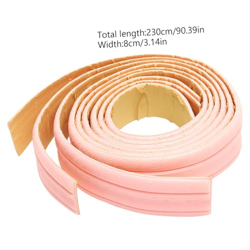 Homoyoyo Adesivo De Parede De Rodapé Com 3 Rolos Adesivo De Borda Linha De Canto De Parede Forro Aut