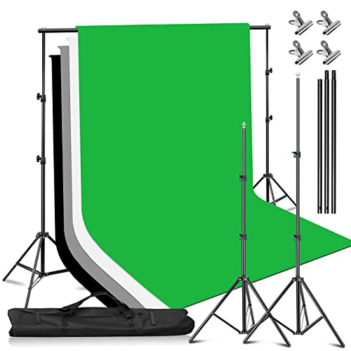 MSKIRA Green Screen and Backdrop Stand Kit