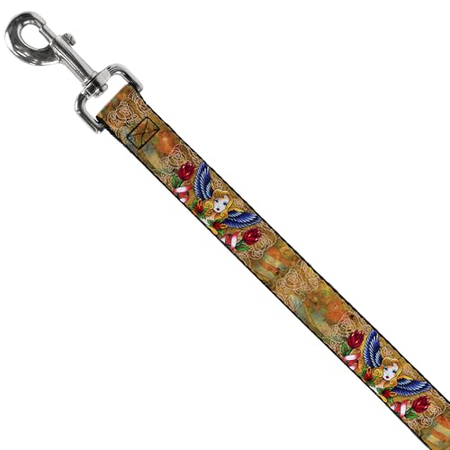Laisse pour chien Johnny Tatouage Blond Buckle-Down 1,8m x 3,8cm - 3