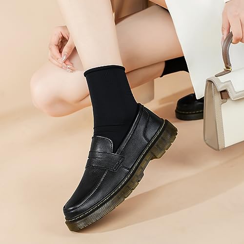 CLAKBLRG Women's Loafers Classic Penny Loafers for Women Fashion Driving Moccasins Women - Image 3