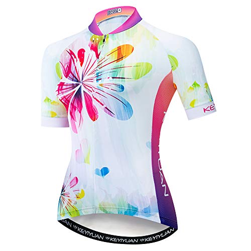 weimostar Damen Radtrikot MTB Bike Jersey Sommer Fahrradbekleidung...