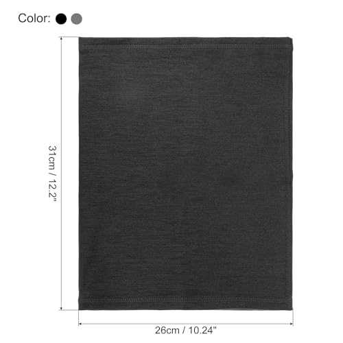 PATIKIL Winter Neck Warmer, Windproof Neck Gaiter Cold Weather Scarf Face Covering, Ski Gaiter for Men Women2