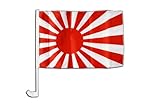 Flaggenfritze Autofahne Autoflagge Japan Kriegsflagge - 30 x 40 cm