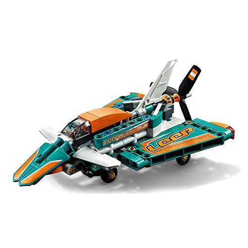 Technic Aereo da Competizione, Modellini da Costruire 2 in 1 di Aeroplano Giocattolo e Jet Acrobatico, Set di Giochi Creativi per Bambini e Bambine da 7 Anni, Idea Regalo di Compleanno 42117 - Lego - Immagine 3
