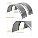 Round Trailer Fenders with Fender Backs 32-1/8
