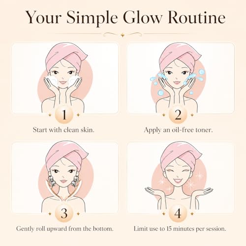 Face Massager Tool Microcurrent Device: Facial Sculpting Lymphatic Drainage Massager with Light Therapy for Enhanced Lift & Tighten. - Image 6
