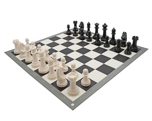 World Chess Championship Set Full Official Tournament Extra Queens Unique Sets for Kids and Adults Board Game Weighted Pieces (Extra Queens)