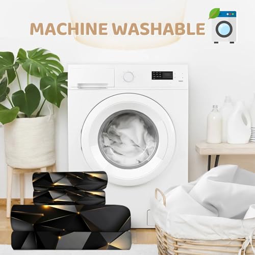 Housse de couette microfibre anti-plis et facile à enfiler grâce à sa fermeture éclair - 8