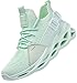 Produktbild AARDIMI Herren Laufschuhe Fitness straßenlaufschuhe Sneaker Sportschuhe atmungsaktiv Anti-Rutsche Gym Fitness Schuhe (Apfelgrün, Numeric_45)