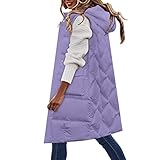 Zip Up Hoodie Jacke Übergangsjacke Damen Lang Leicht Parka Große Größen Stoffjacke Herbst Winter Damen Plüsch Solide Elegante Mischung Mantel Schlanke Knöpfe Langer Mantel Oberbekleidung Jacke Trenchcoat Mantel