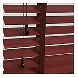 ★ Material: madera maciza, modo de operación: circulación / cordón ordinario, ancho de la hoja: 50 mm, cantidad: 1 (incluye: cortina de cuentas, riel de guía, accesorios de montaje)