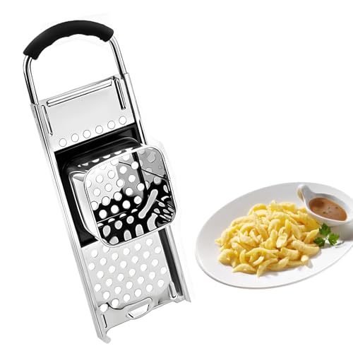 YGCQFH Spaetzle and Pasta Maker with Safety Pusher