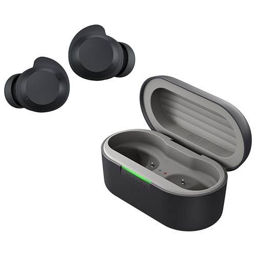 LG xboom Buds by will.i.am, xboom Signature Sound by will.i.am with Graphene Drivers, 3 Mic Active Noise Cancellation, Up to 30 Hours of Battery, IPX4 Water Resistant, Black