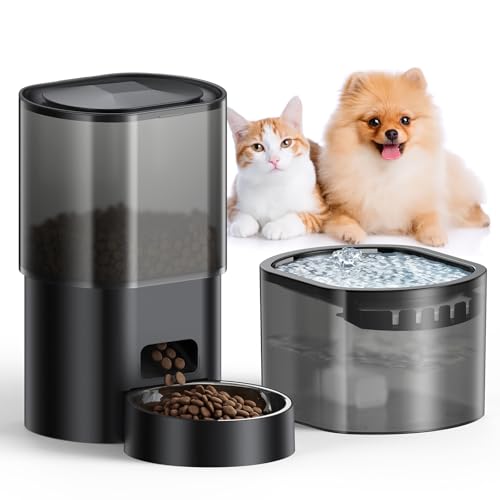 Smart Cat Feeder & Water Fountain with App Control