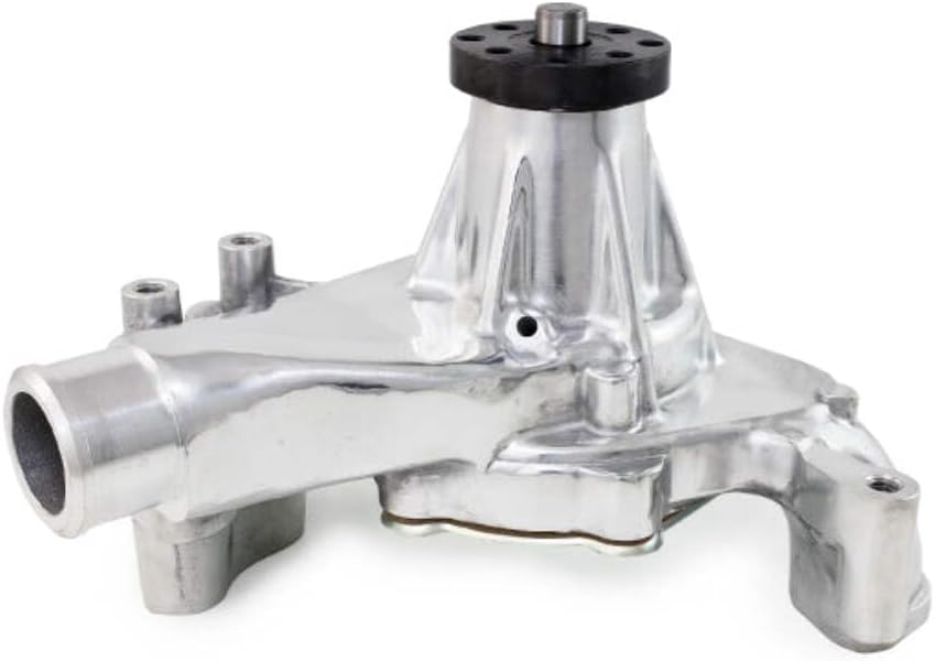 Top Street Performance HC8014P Polished Finish Long Water Pump with Reverse Rotation