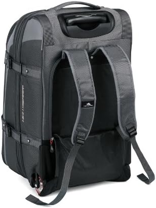 rolling suitcase with backpack straps