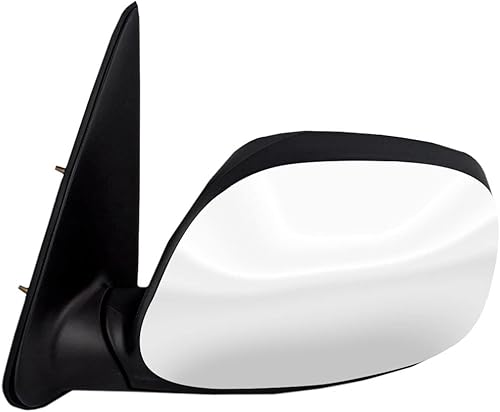 Miniatura 2 de Brock Espejo retrovisor eléctrico de repuesto Drivers con cromo compatible con Tundra 03-06 01-07 Sequoia 87940-0C080