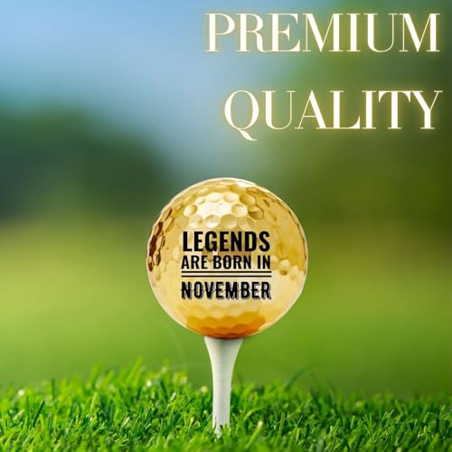 CybGene Birthday Gifts Golf Balls Set for Him, Golf Gifts for Men, Cool Accessories for Golfers, Birthday Golf Balls for Golf Lovers, Dad, Grandpa, Boyfriend, Husband, Brother, Uncle, Boss - November by CybGene - Used condition - Image 5