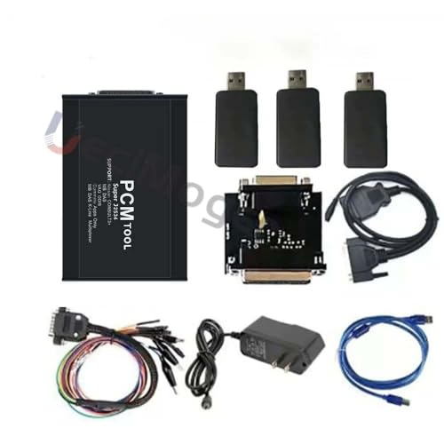 Full Set With Three Dogs Pcmflash Portable Car Ecu Computer Programmer Diesel...
