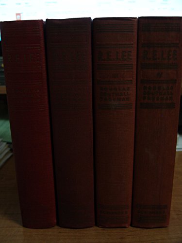 R.E. Lee: A Biography - 4-Volume Set B000KVGLUC Book Cover