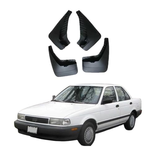 MudGuards,Compatible With Nissan Sentra B13 Tsuru V16 Sunny 1991~1994 Mud Flaps Splash Front Rear Wheels Fender Guard