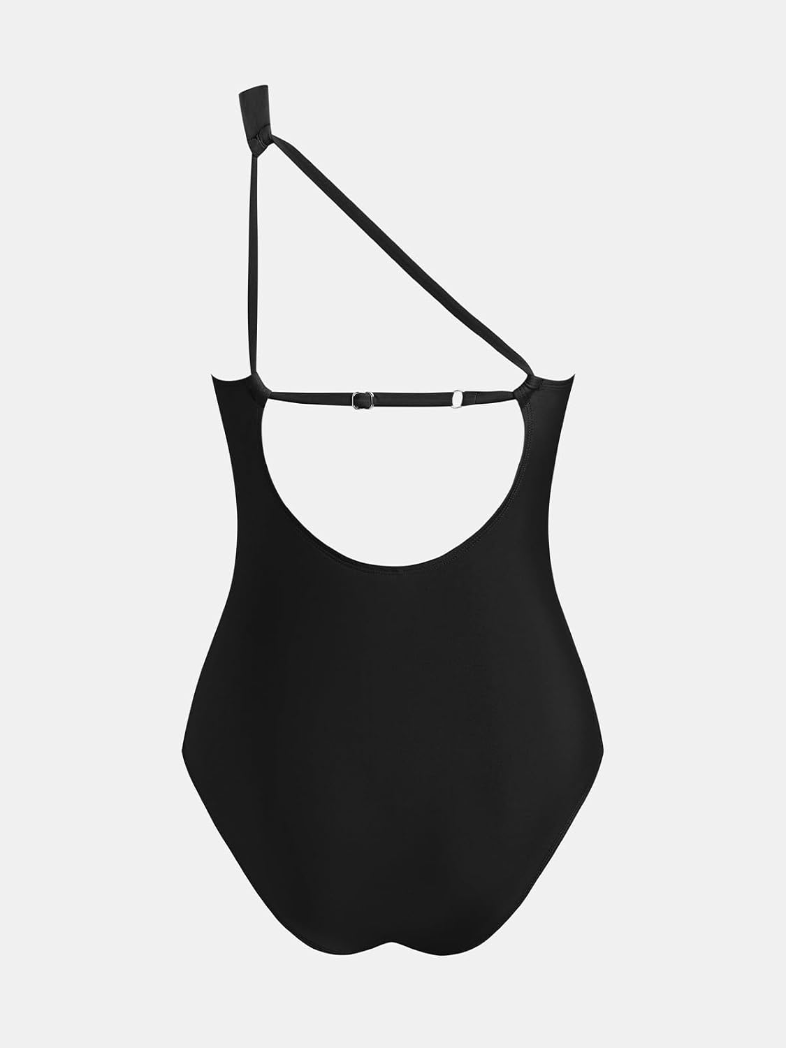 CUPSHE Women's One Piece Swimsuit One Shoulder Cutout Bathing Suit | Removable Soft Cups, Adjustable Straps, U Wire Hollow Out, Classic Bum Coverage, Sexy Swim Suit For Beach Vacation Pool