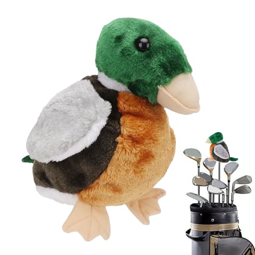 Housse de putter golf pic-vert en peluche pour hommes