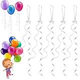💖【Einfach zu Verwenden】Führen Sie das Ende des Ballons durch die Schlaufe der Ballonbinder, schieben Sie dann die Ballondichtung an das Ende des Ballons und ziehen Sie, bis der Ballon verknotet ist. Versiegeln Sie Ballons in Sekundenschnelle und sparen Sie Zeit!