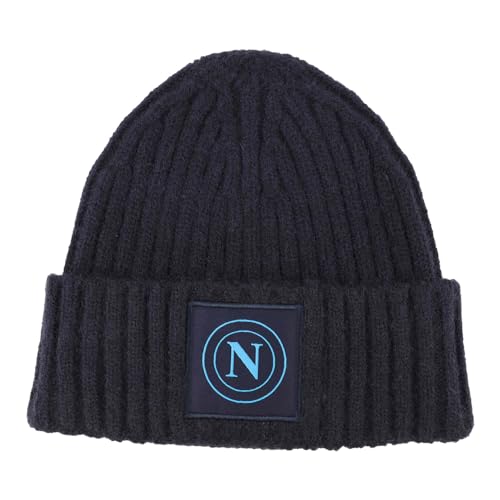 Bonnet bleu taille unique mixte en maille douce pour le quotidien