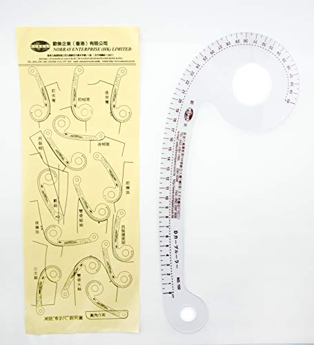 Modèle de règle à 6 formes géométriques multi-usage pour dessin et traçage - 3