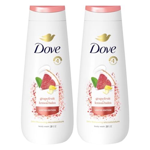 Dove Limited Edition Renewing MicroMoisture Body Wash | Summer Scents (Grapefruit + Lemon Balm)
