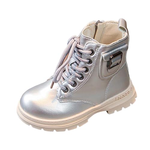 Bottes d'hiver classiques en peluche pour filles - Bottines pailletées enfant
