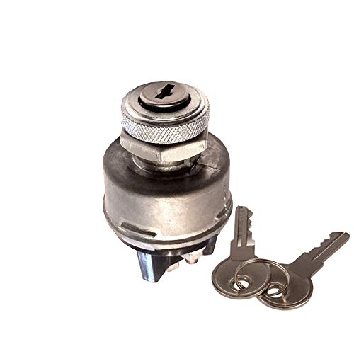 12v Universal Ignition Key Switch 4-Position Acc / Off / Run / (Start)