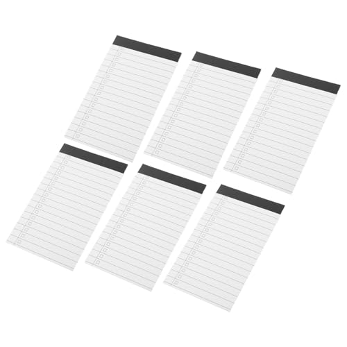 Amosfun 6 TodoXg̃ ȃpbh `FbNXgm[gubN ȃ 菑pbh ~jm[gpbh ׂƃ