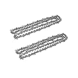 22 inch Chainsaw Saw Chain .325" LP Pitch - .058" Gauge - 86 Drive Links fits 21LPX086G, 5200, 5800, 6200 Parts Tool for 57CC Blue Max 2160 Chainsaws (2 PK)