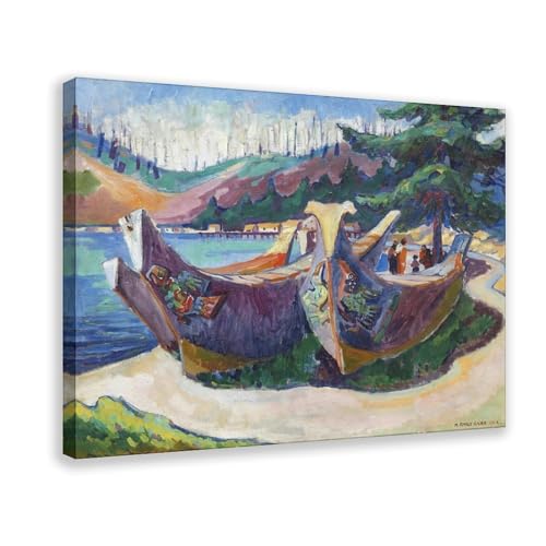 Impression sur toile Emily Carr haut de gamme avec cadre à suspendre 50,8 x 76,2 cm