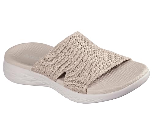 Image of Skechers Women's On-the-go 600 Stretch Knit Slides