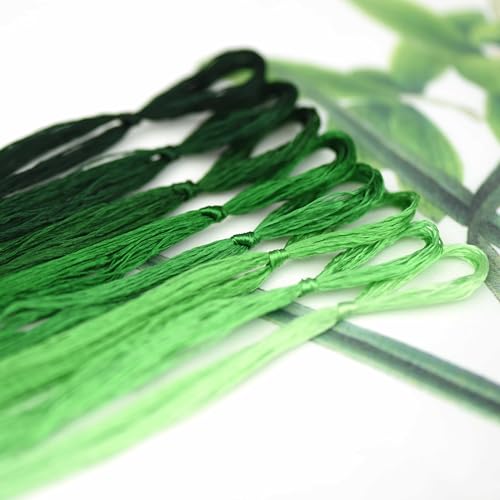 Image of Mulberry Silk Floss Embroidery Thread Floss-Cross Stitch Threads China Silk Woven Jewelry Threads DIY Sewing Kits (103)