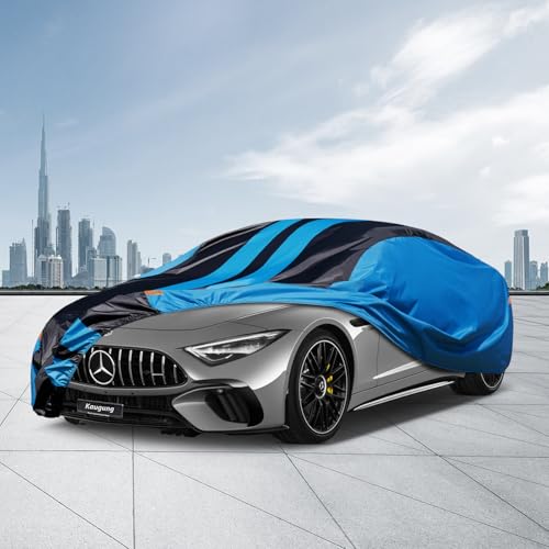 Image of Kaugung Car Cover Waterproof Custom Fit Mercedes Benz SL（1988-2025）, Full Exterior Cover for Automobiles Lightweight Resistant Outdoor SunUV Rain Dust Snow Wind Protection.