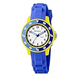 Tikkers Kids Blue Silicone Strap Timer Teacher Watch