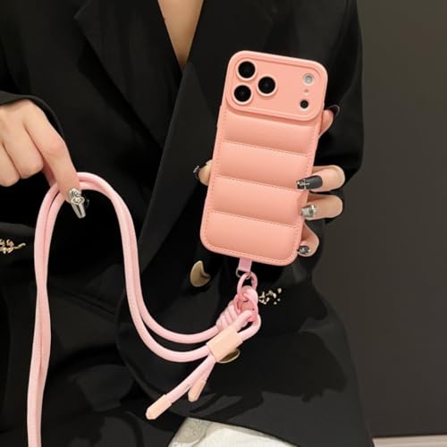 Coque silicone iPhone 12 Pro Max rose avec doublure duvet raffinée et finition haut de gamme - 6