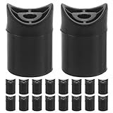 MALUGOGO Mounting Bushings Wear Resistant 20pcs Wheelchair Rubber Shock Absorber for Repairing Fittings, Suspension Rubber Cushions Enhancing Comfort and for Transport Home Use