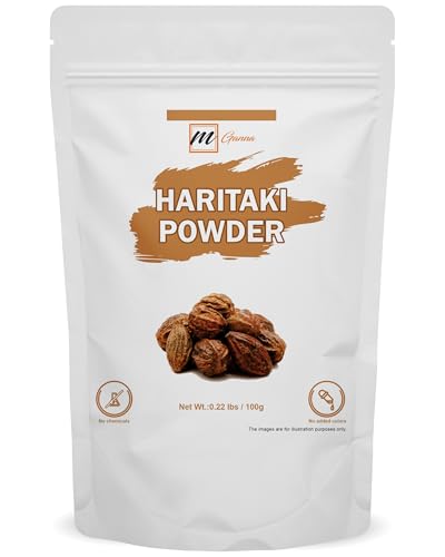 100% Natural Harad/Haritaki/Terminalia Chebula Powder for Skin Care 0.22 LBS / 100 GMS