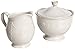 Lenox French Perle Sugar and Creamer, White -, 2.60 LB