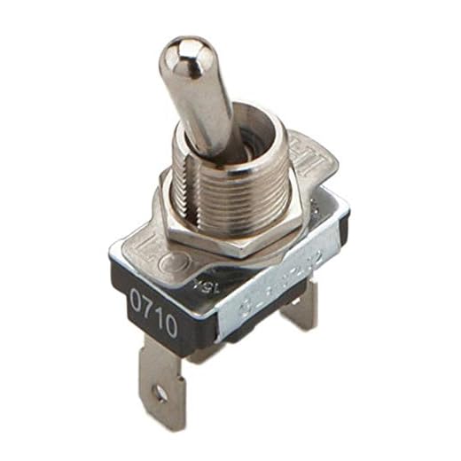 Symtec 220004 Replacement Hi-Low Toggle Switch for ATV Snowmobile Hand Warmer