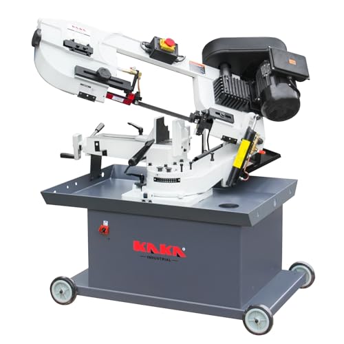 KAKA INDUSTRIAL Metal Horizontal Band Saw, 7x 8-1/4 inch Rectangular