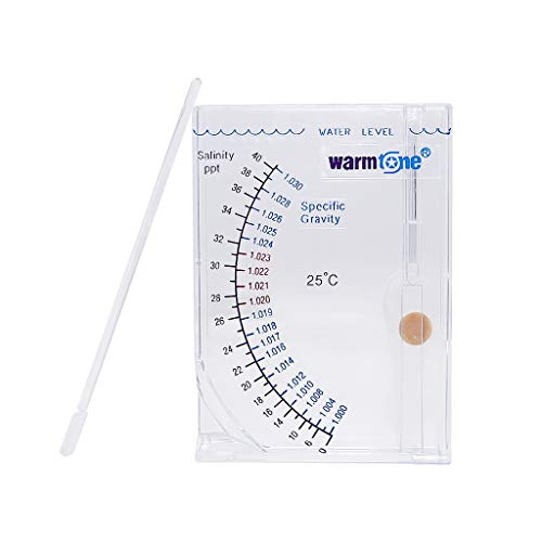 boxtech Aquarium Marine Test, Sea Saltwater Hydrometer, Reef Ocean