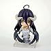 Overlord. Action Figure, 3,9-Zoll-Albedo-Figur, süße Version, stehende Haltung, austauschbares Gesicht und Arme, PVC Material Garage Kit, Anime Girl Puppe for Ornamente Sammlung Geschenkdekoration Ani