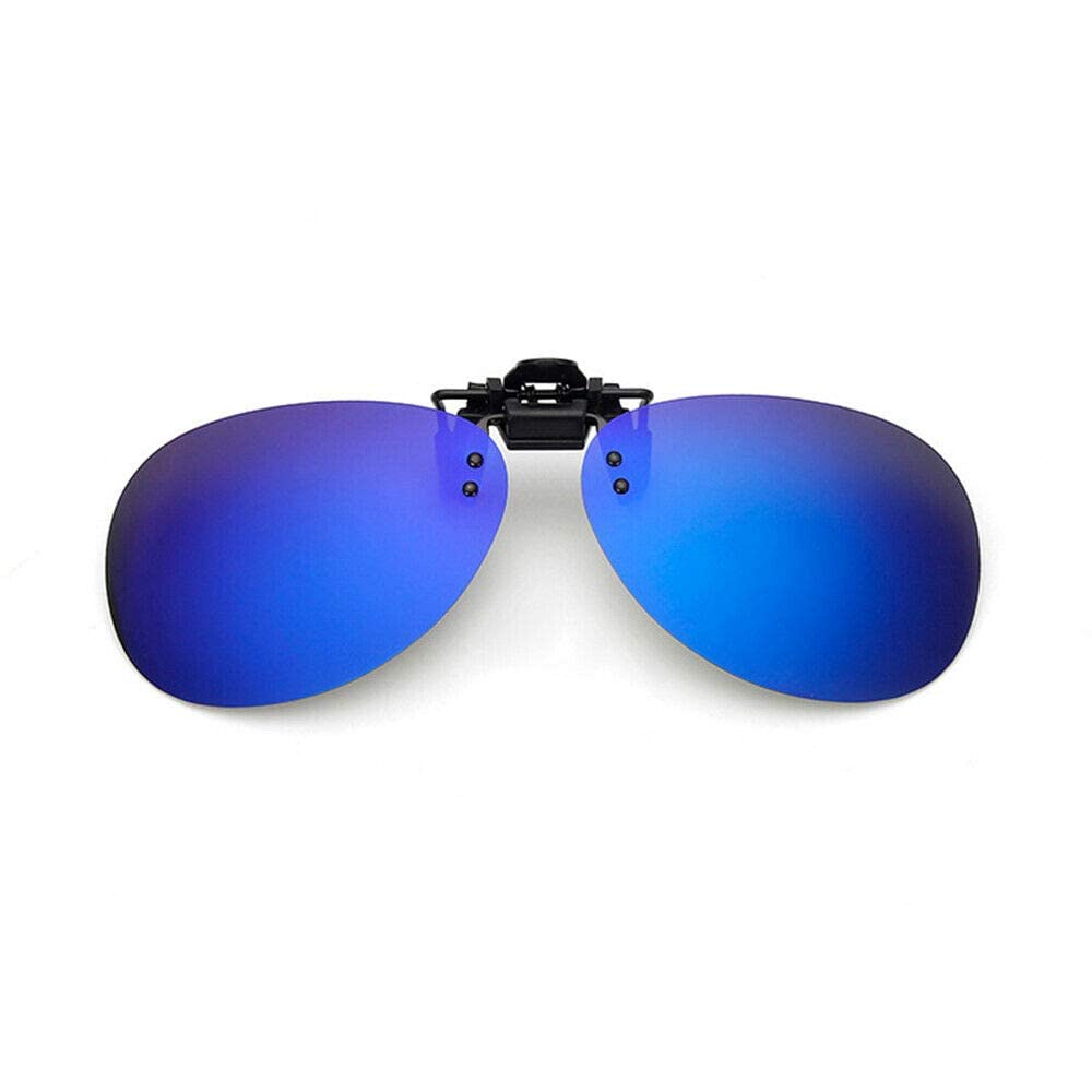 Boxonly Sunglasses Polarized Clip On Driving Glasses UV400 HD Day Night Vision Shade Lens For Driving Fishin